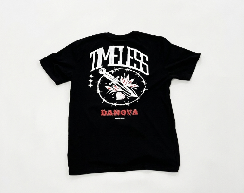 BLACK TEE "TIMELESS" - Imagem 2
