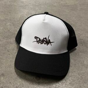 TRUCKER CAP BASIC BLACK'N WHITE