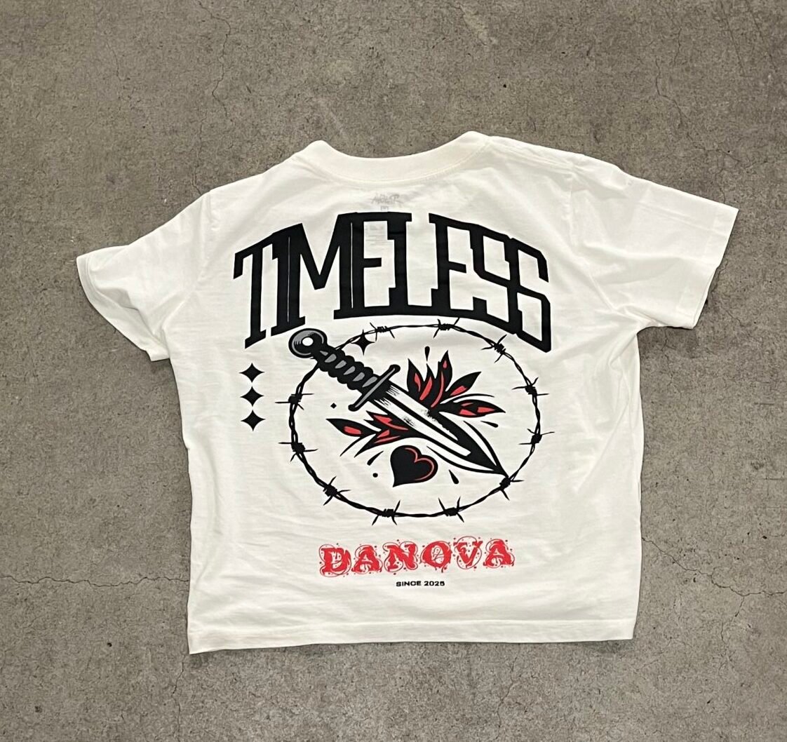 OFF-WHITE FEMALE TEE "TIMELESS" - Imagem 2